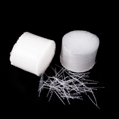 Wysokiej odporności na pęknięcia polipropylen PP Makro Fiber Wave For Bridge Construction