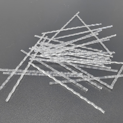 PP Makro Fiber Wave Form zamiast spawanej siatki metalowej i włókien stalowych w betonowych konstrukcjach dla mostów i dachów tuneli
