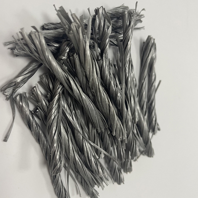 Certyfikowany CE Twisted Fibre Engineering PP Włókno polipropylenowe Bunchy do betonowej drogi