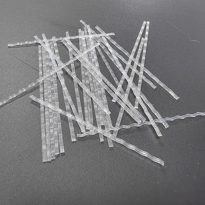 PP Makro Fiber Wave Form zamiast spawanej siatki metalowej i włókien stalowych w betonowych konstrukcjach dla mostów i dachów tuneli
