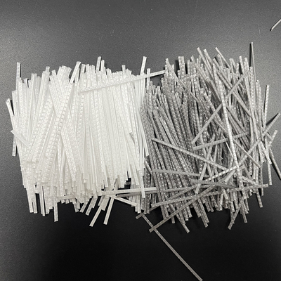 Syntetyczne włókno polipropylenowe PP Macrofiber do betonu cementowego odpornego na pękanie
