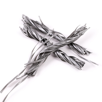 Buliding Polymer Material PP Fibre Twisted Bunchy Form 500T Odporny na pękanie