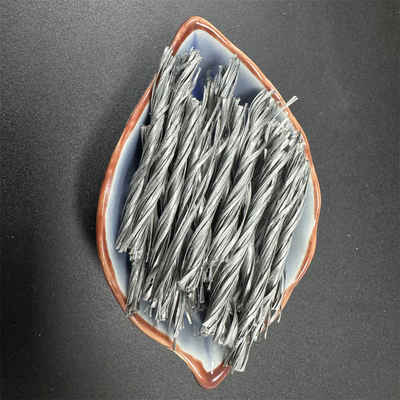 Biture Grey PP Fibre Twisted Bunchy Forma do zbrojenia odpornego na pękanie i betonu