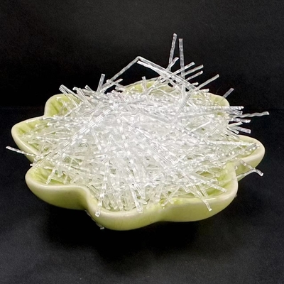 48mm Przejrzysty PP Makro Fiber Wave dla warstwy wodoodpornej i warstwy buforowej projektu ochrony wód podziemnych i tunelu