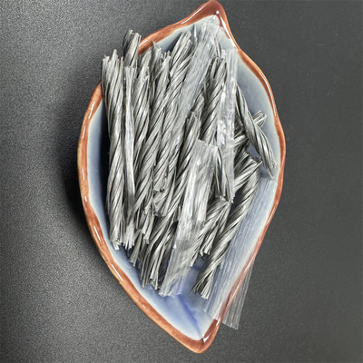 48 mm PP Hybrid Fiber Typ For Mass concrete