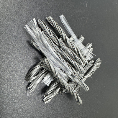 48 mm PP Hybrid Fiber Typ For Mass concrete