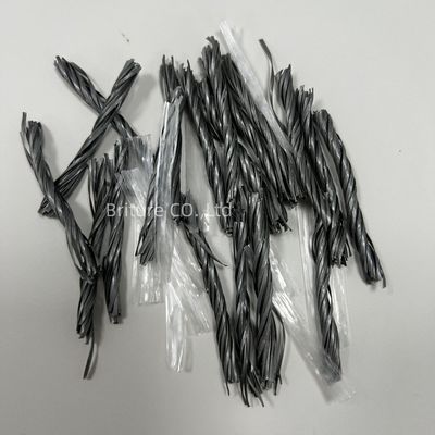 Wykorzystanie podłogi przemysłowej Szary Polypropylen Makro Włókno PP Twist Włókno do wzmocnienia betonu w budownictwie